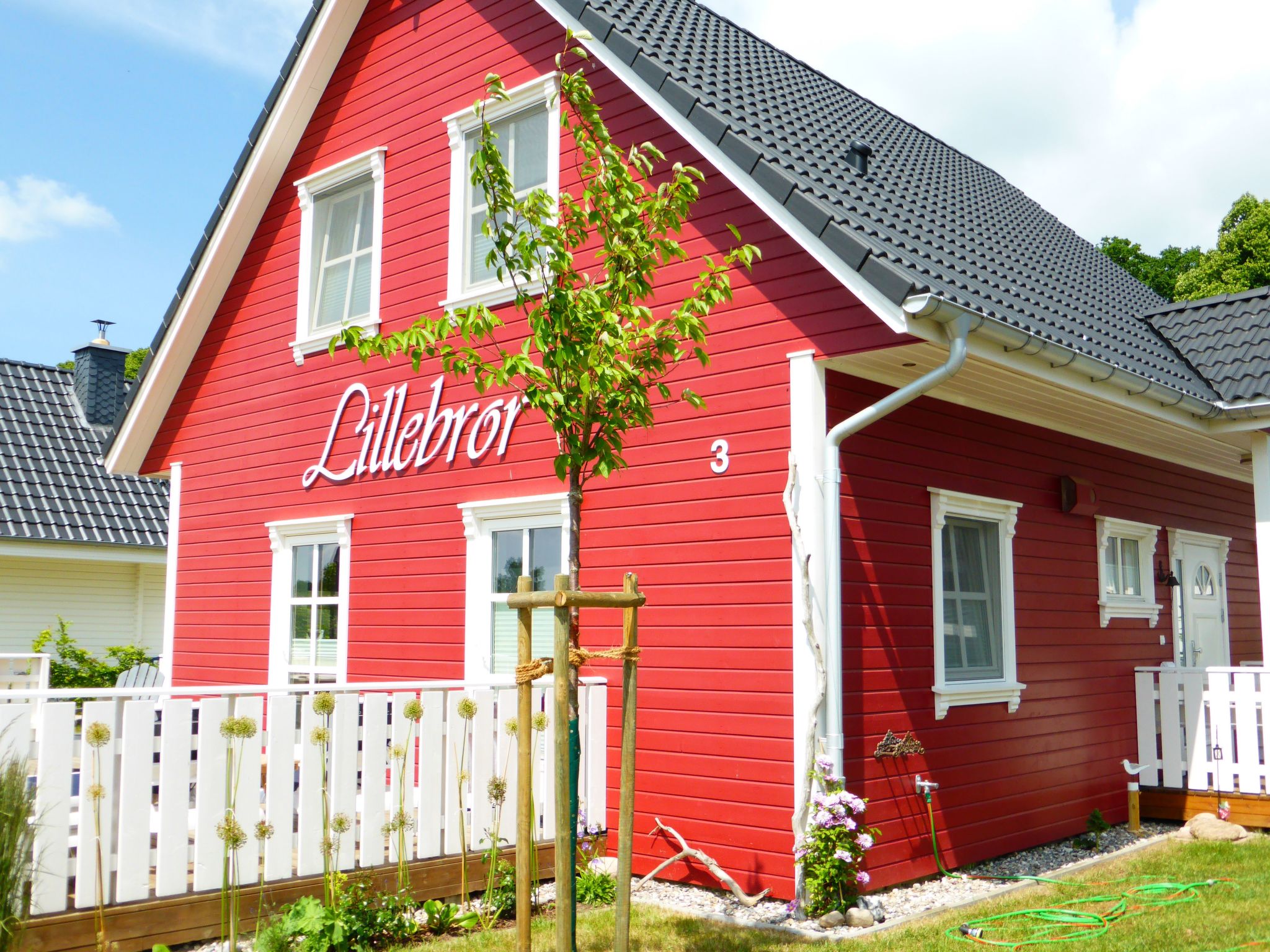 Komfortables Ferienhaus in Breege mit Sauna-Binnen