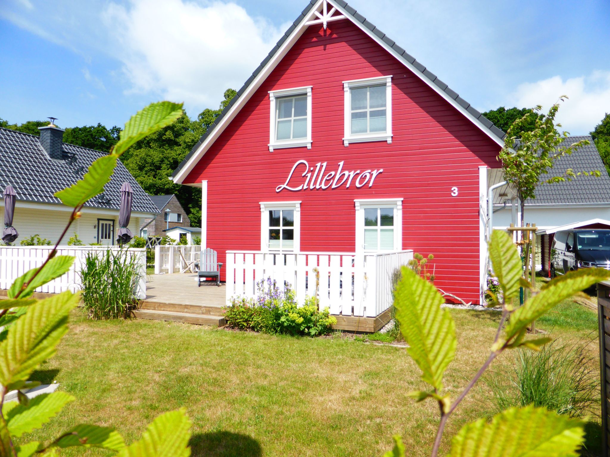 Komfortables Ferienhaus in Breege mit Sauna-Binnen