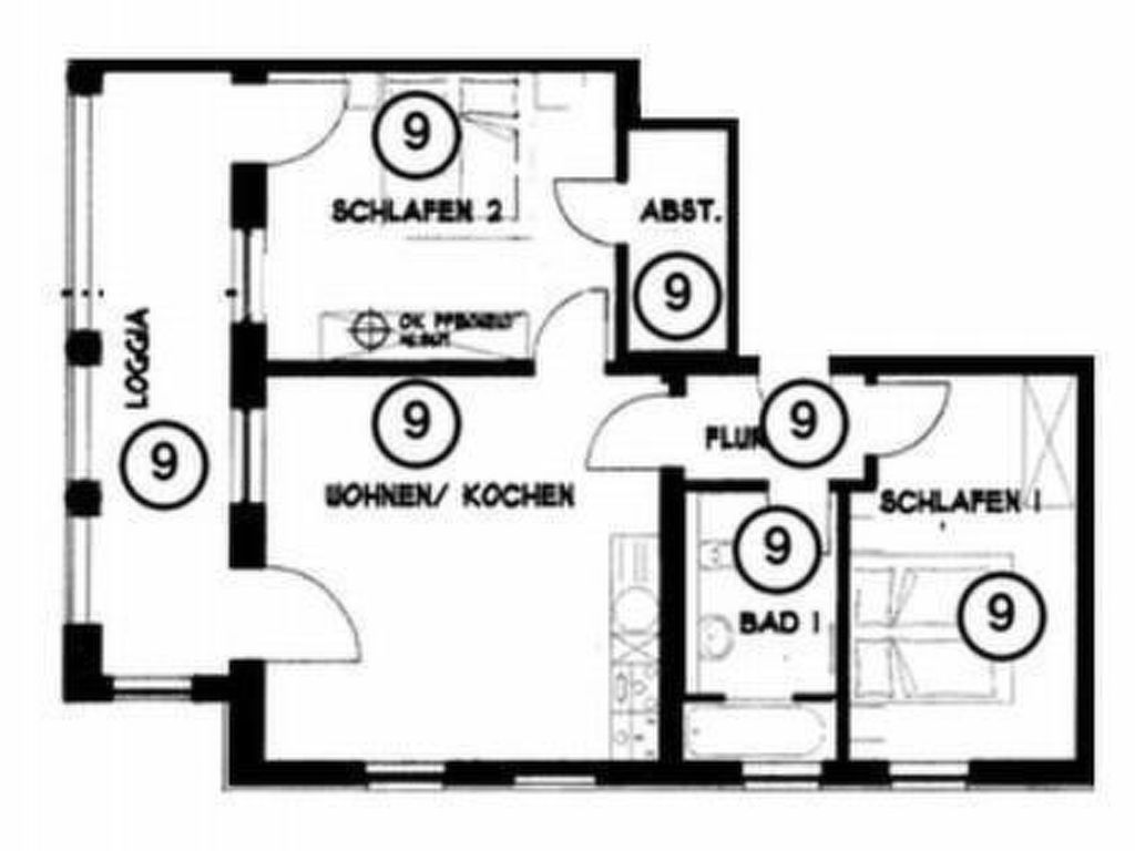 Lejlighed Villa Celia Sellin Sellin (9)