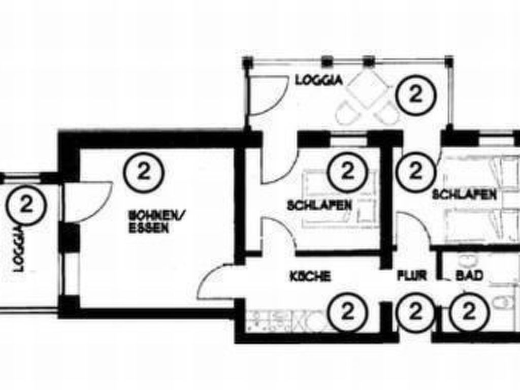 Lejlighed Villa Celia Sellin Sellin (3)