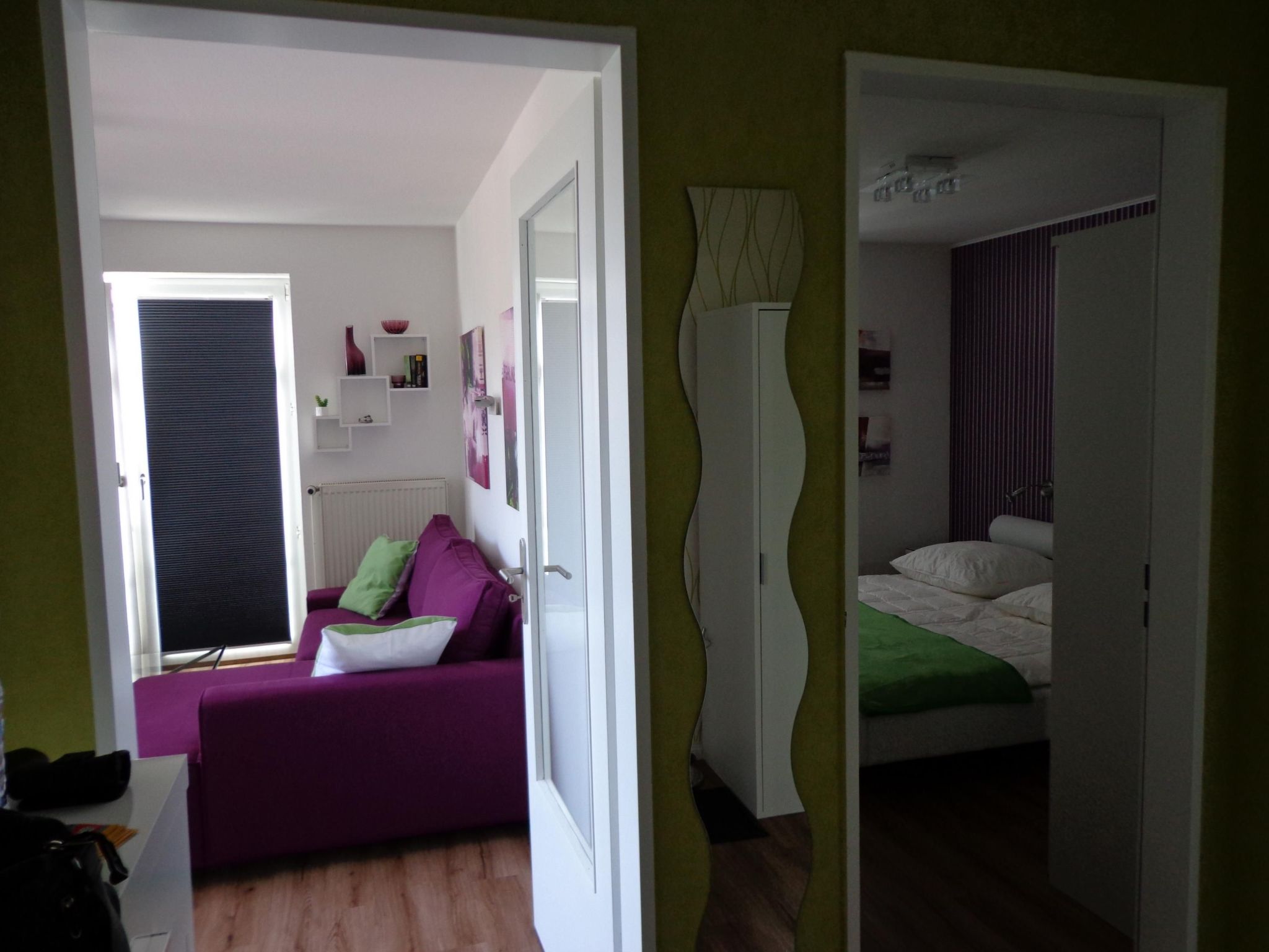 Mit Balkon in Strandnähe-Binnen