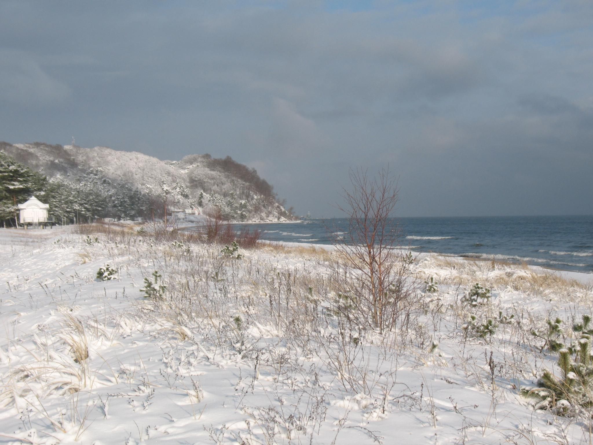 Mit Balkon in Strandnähe-Binnen