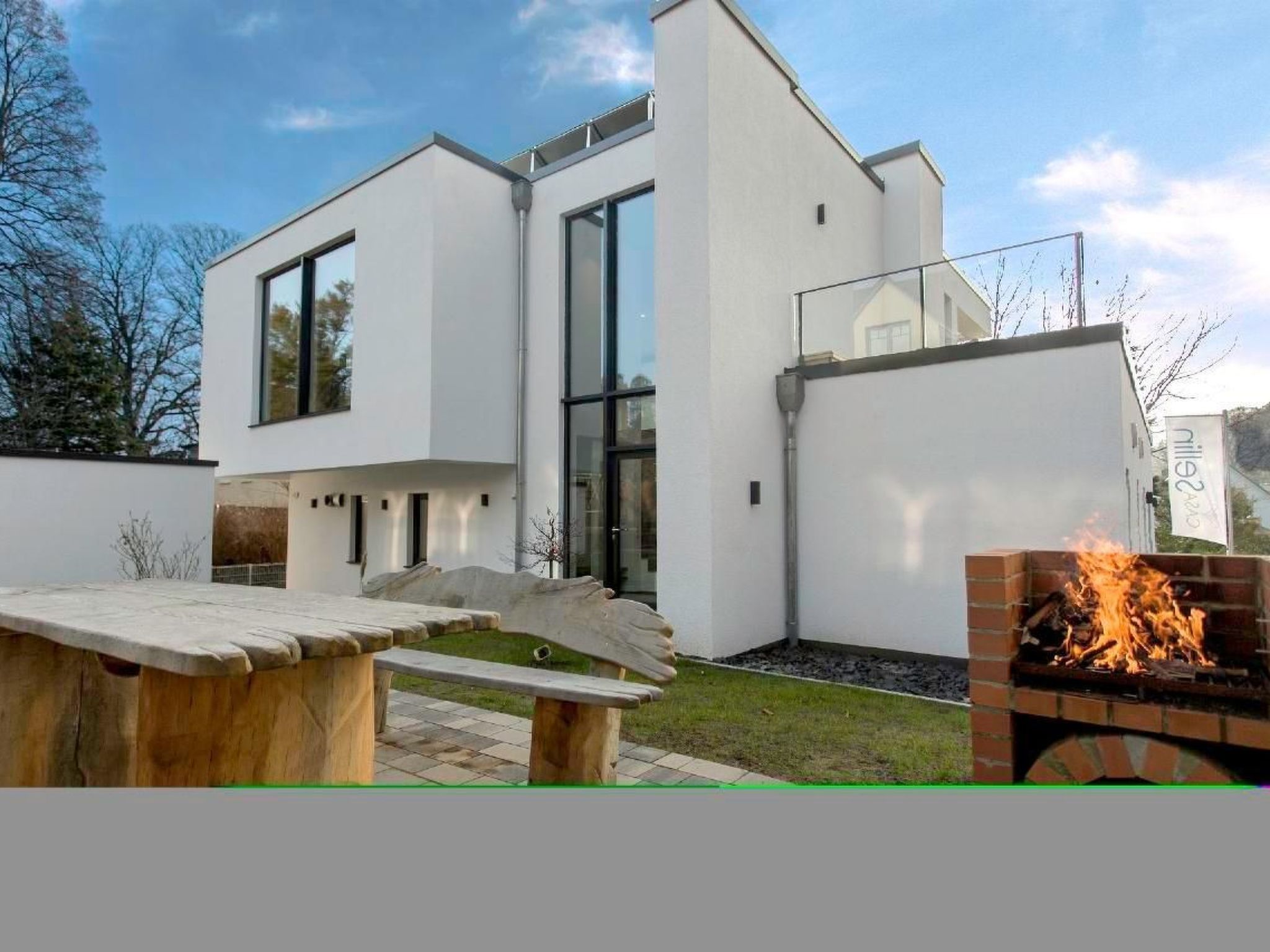 In Sellin mit Terrasse, Grill und Garten