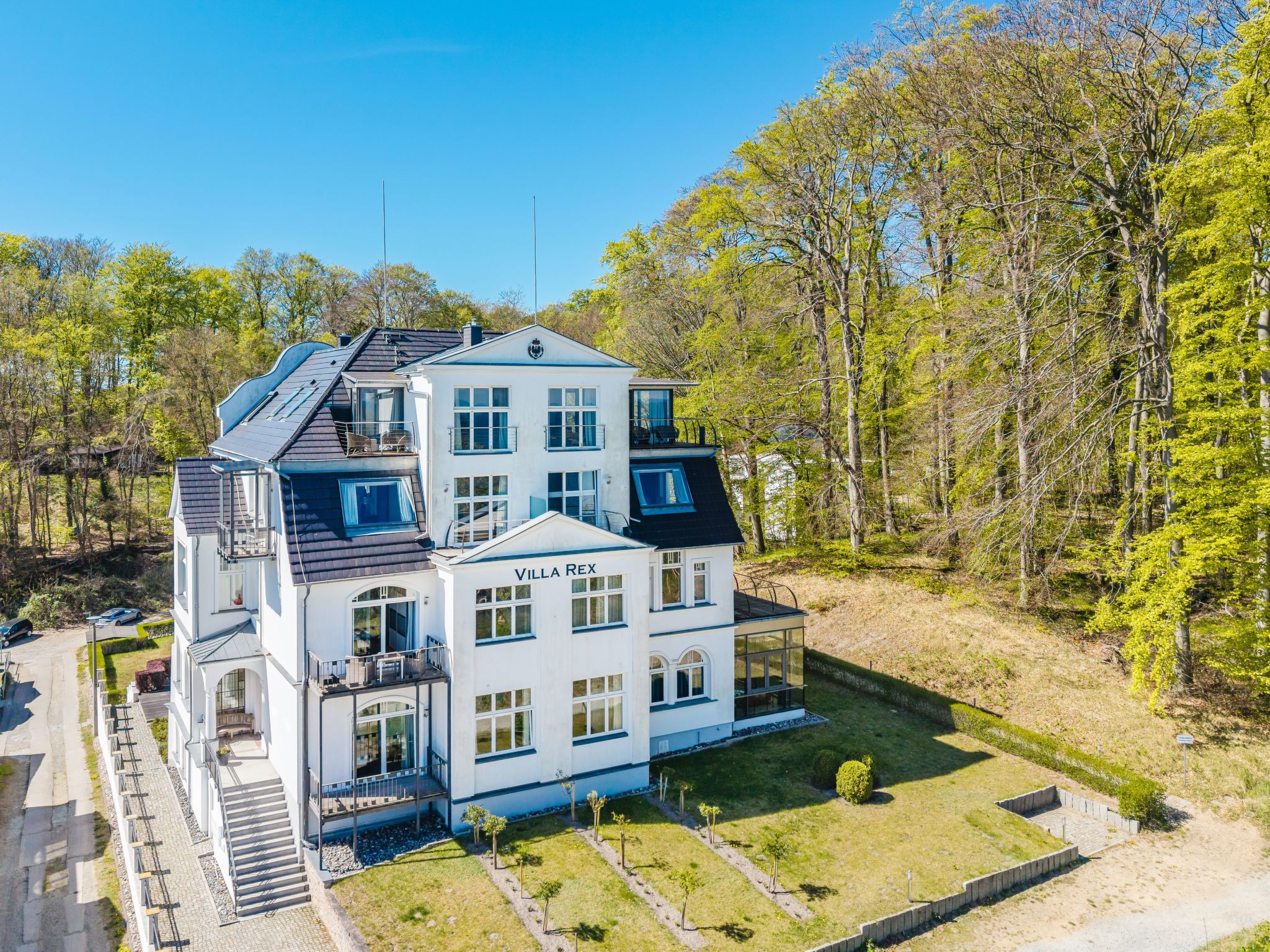 Schilfrohr Meerblick