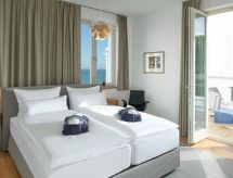 Luxe appartement Meerselig: 50m van strand, 2 badkamers, balkon - thumbnail 1