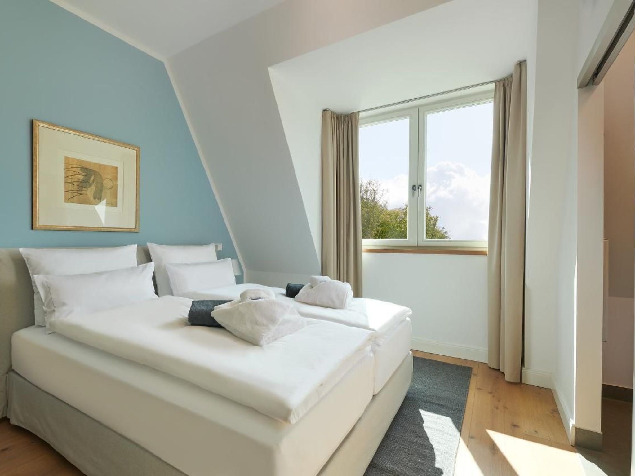 Strandnahe Ferienwohnung Meerselig mit Balkon-Image-tags.info