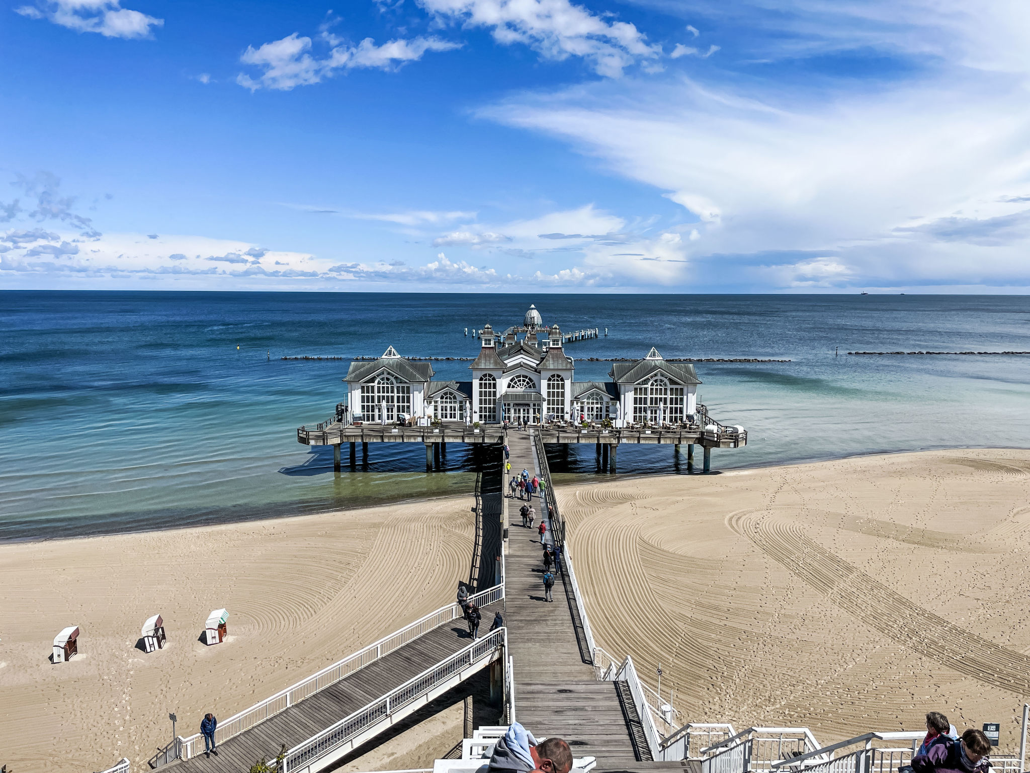 Strandnahe Ferienwohnung Meerselig mit Balkon-Omgeving
