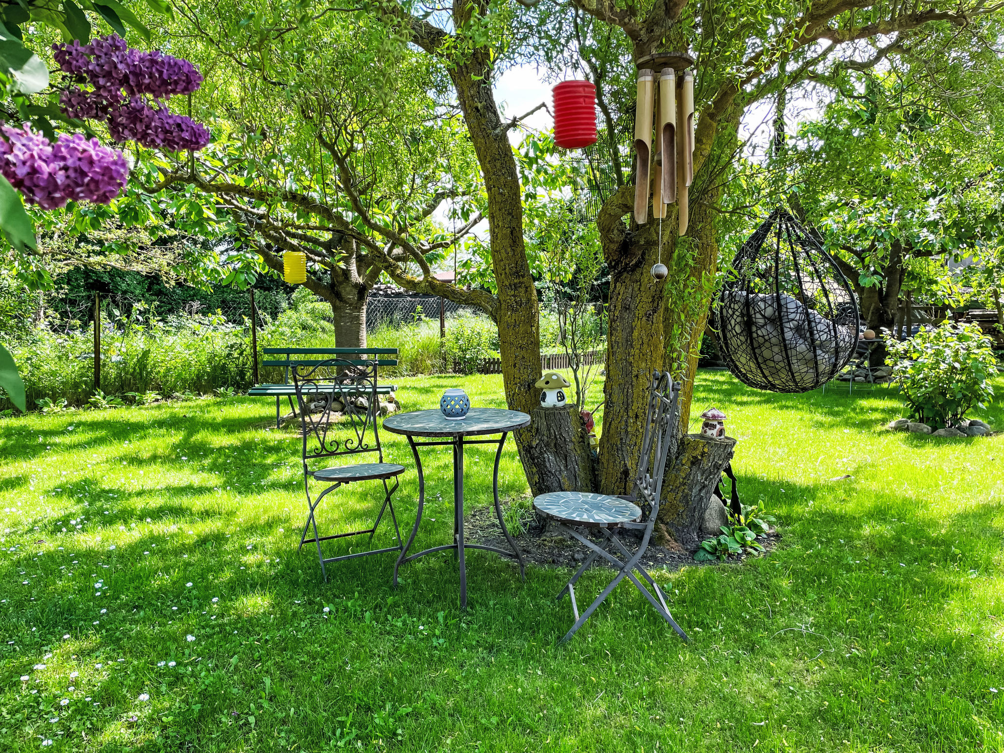 "Speicher", 2-Zimmer-Wohnung 58 m2 im 1. Stock. Komfortabel und stilvoll eingerichtet: Wohn-/Esszimmer mit Sat-TV (Flachbildschirm), Radio. 1 Zimmer mit 1 Doppelbett. Offene Küche (Backofen, Geschirr..