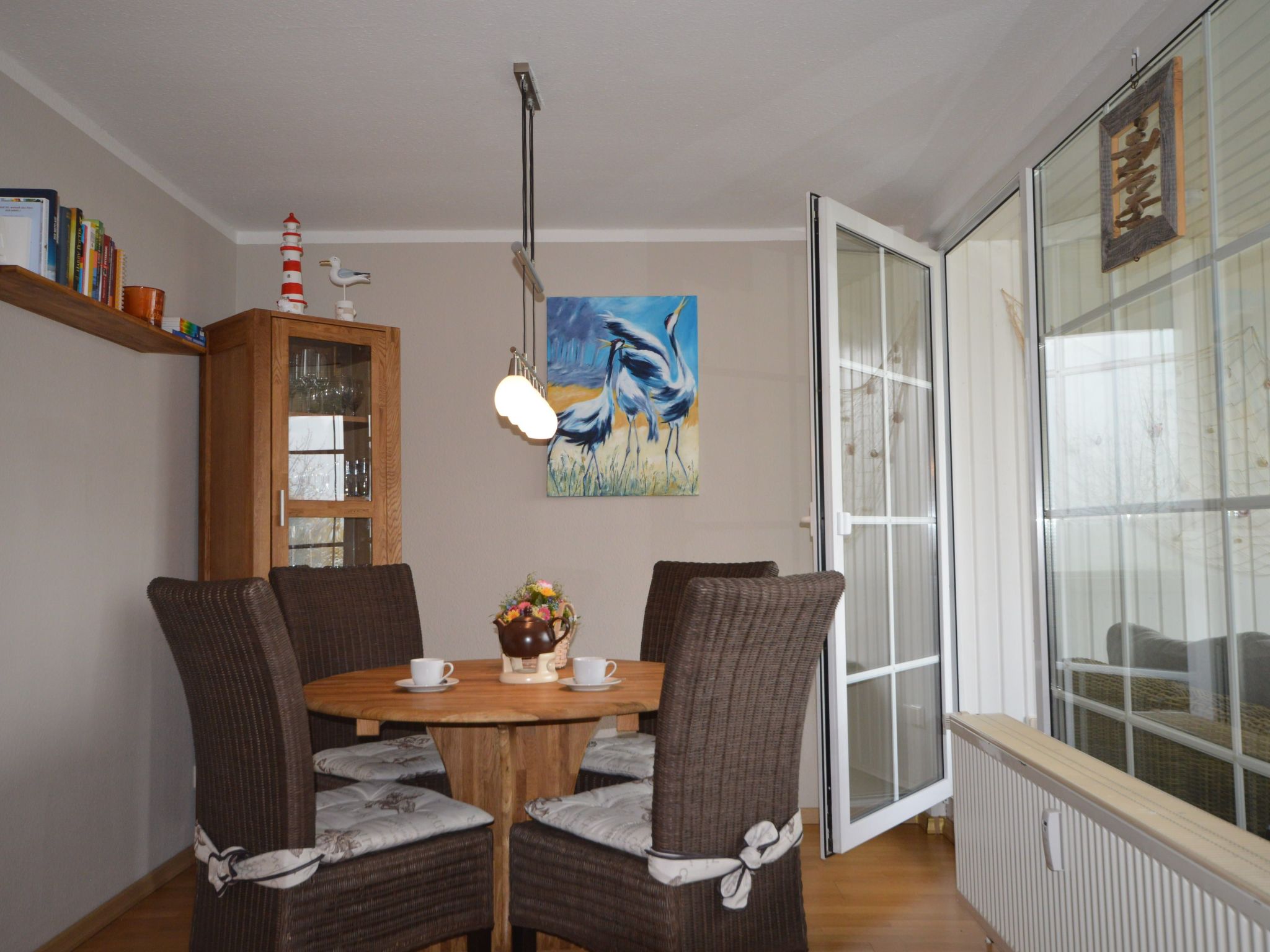 Komfortable Ferienwohnung in Waase mit Garten-Image-tags.info