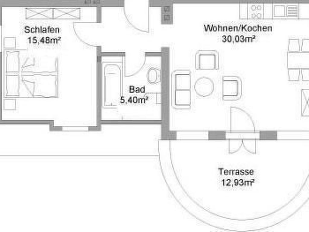 Lejlighed Wohnung im zweiten Obergeschoss des Gutshauses Gingst (9)