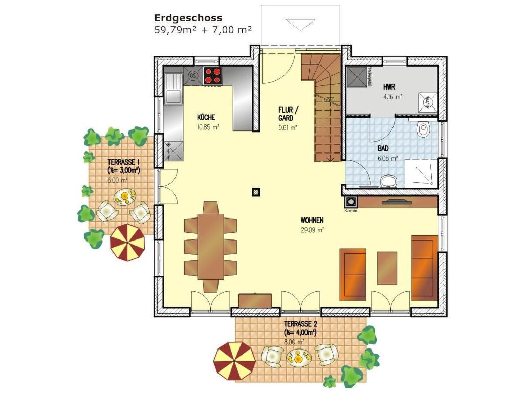 Feriehus Haus Sonneneck Glowe (9)