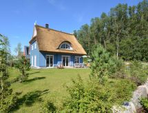 Komfort Ferienhaus mit Sauna und Kamin, auf großem Waldgrundstück, in absoluter
