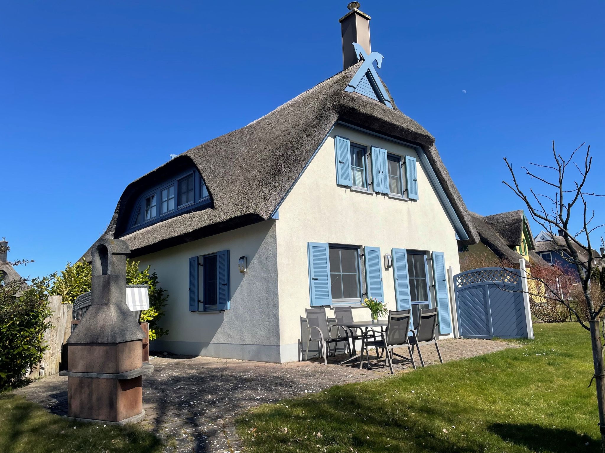 Vakantiehuis met omheinde tuin in Glowe (Duitsland) 1 hond is welkom