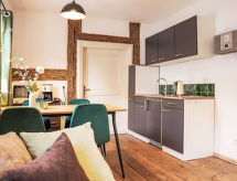 Historisch appartement aan het meer in Mirow met sauna en tuin - thumbnail 5