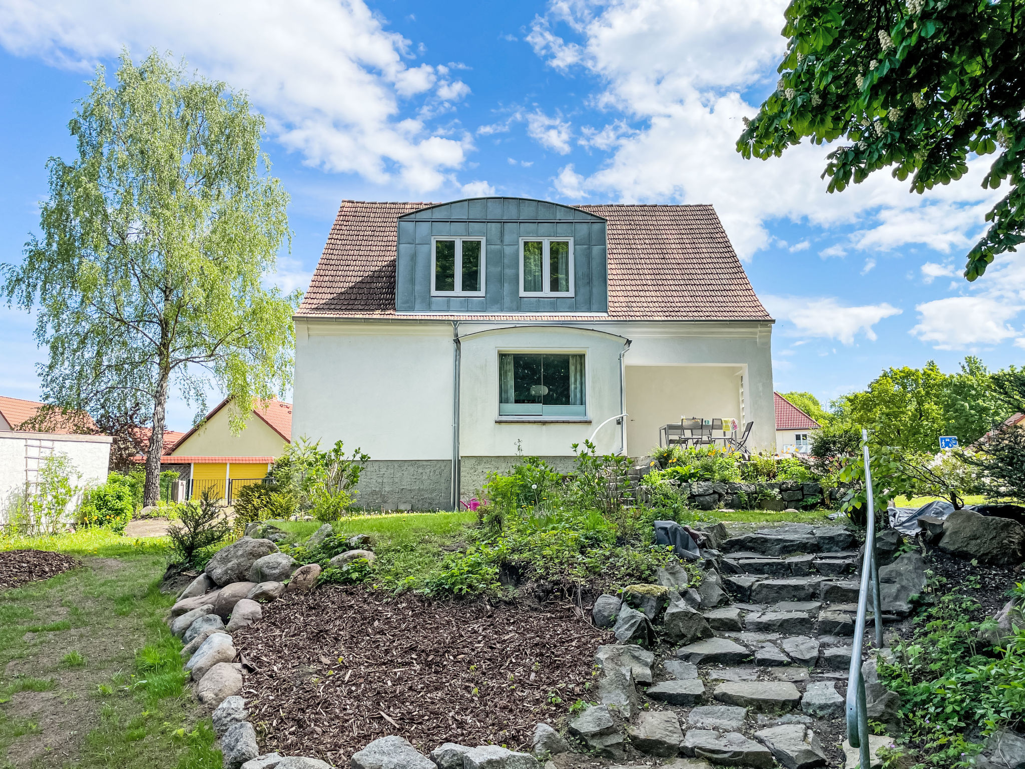 Vrijstaande vakantiewoning Seeglück bij Schwerin, 200m van het meer - foto 48