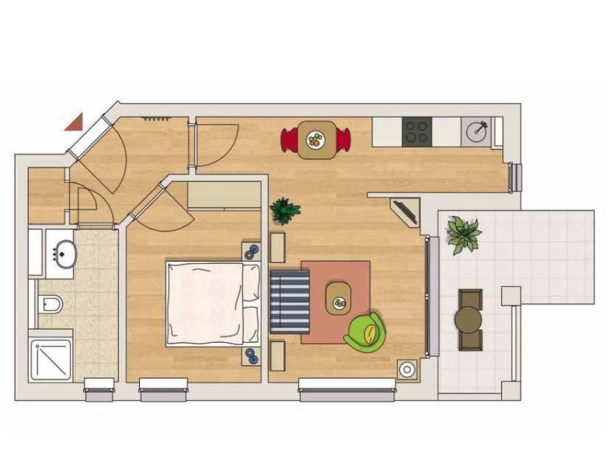 Wohnung in Göhren mit Terrasse-Image-tags.info