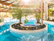 mit Sauna und Schwimmbadnutzung