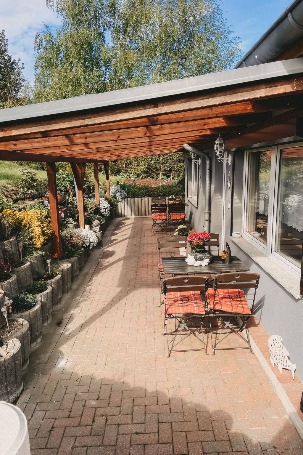 Überdachte Terrasse-Binnen