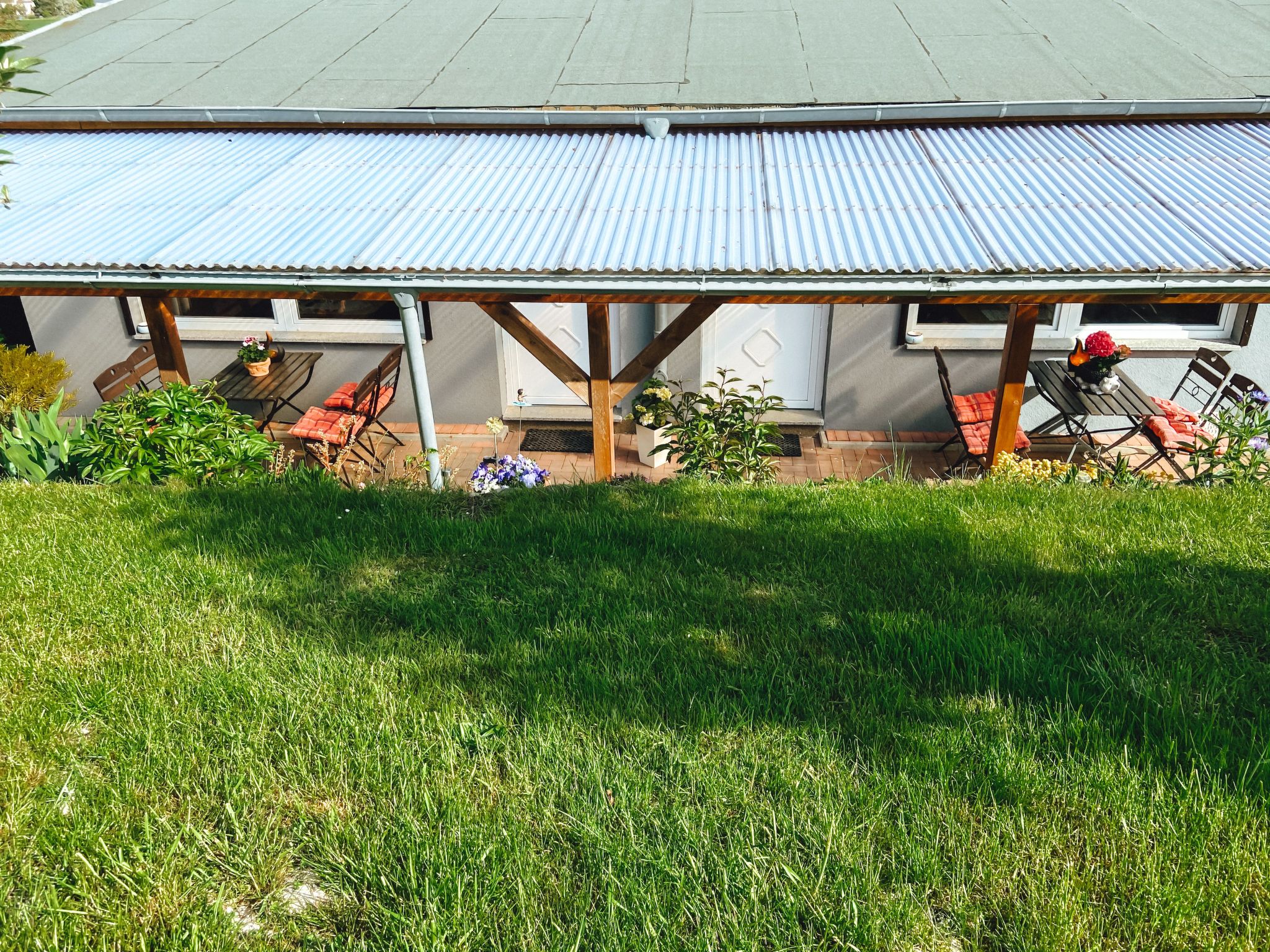 Überdachte Terrasse-Binnen