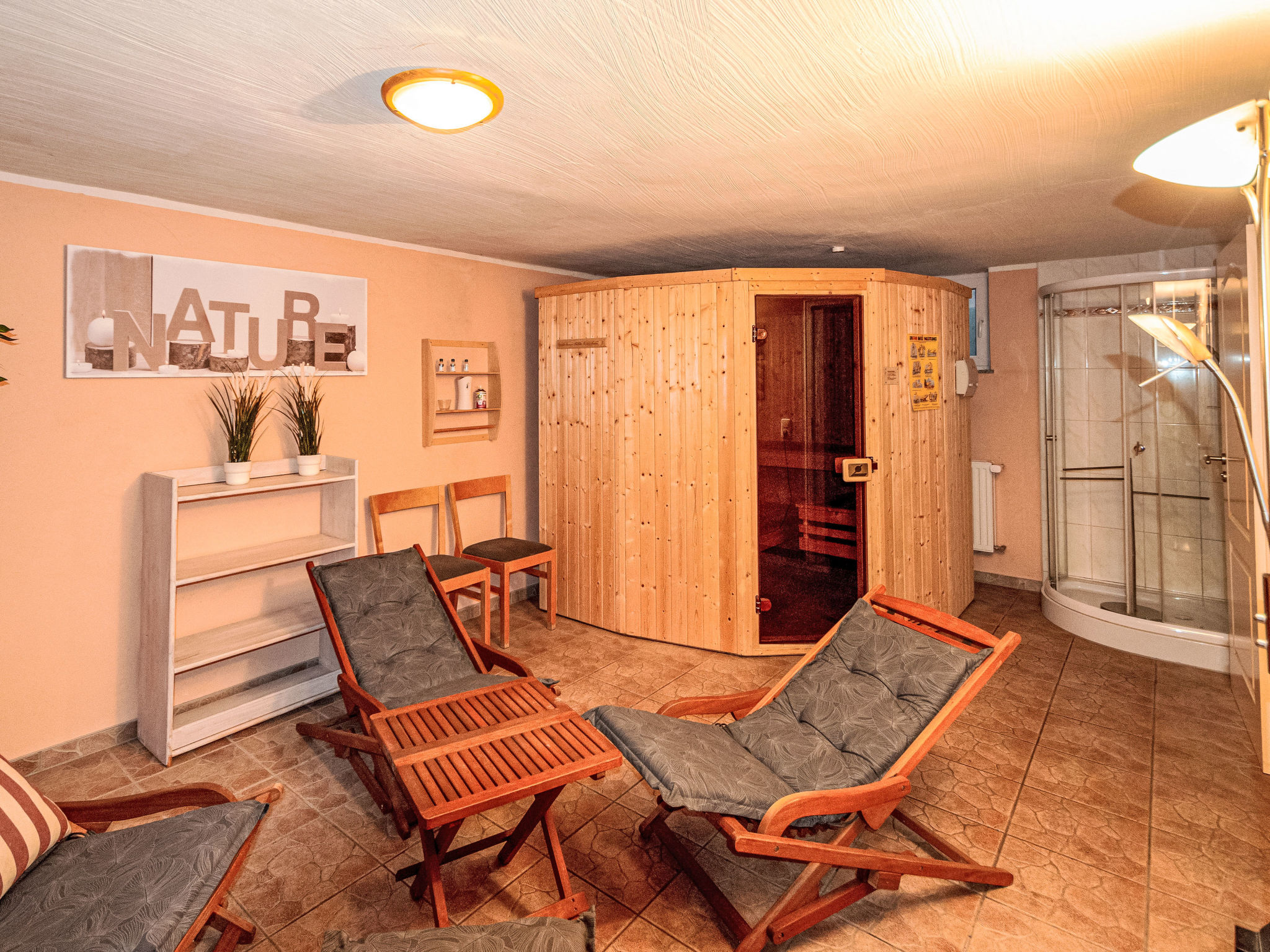 Strandnahes Ferienhaus Dünenperle mit Kamin - Binnen