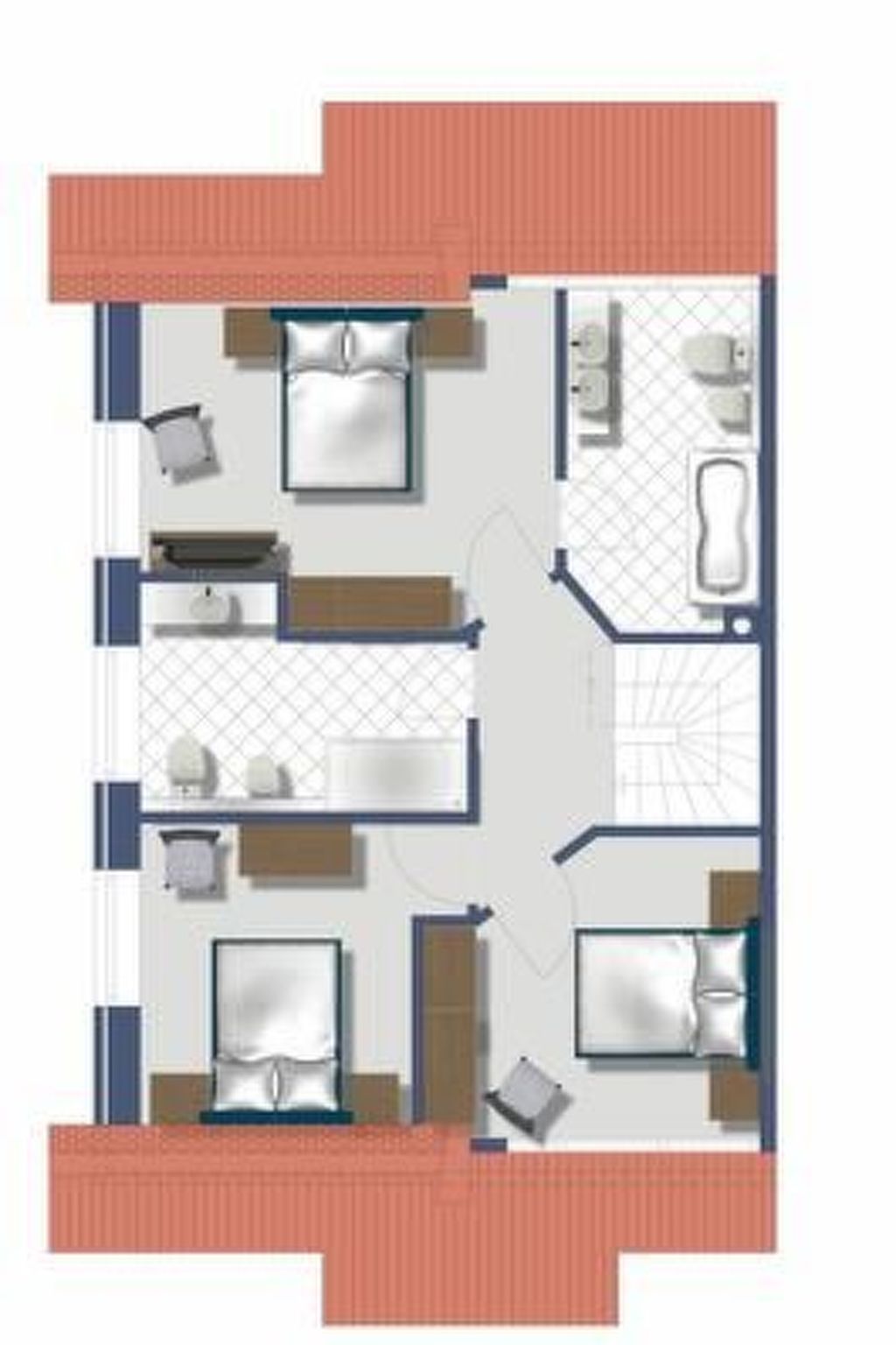 Bel Monte mit Garten und Terrasse-Binnen