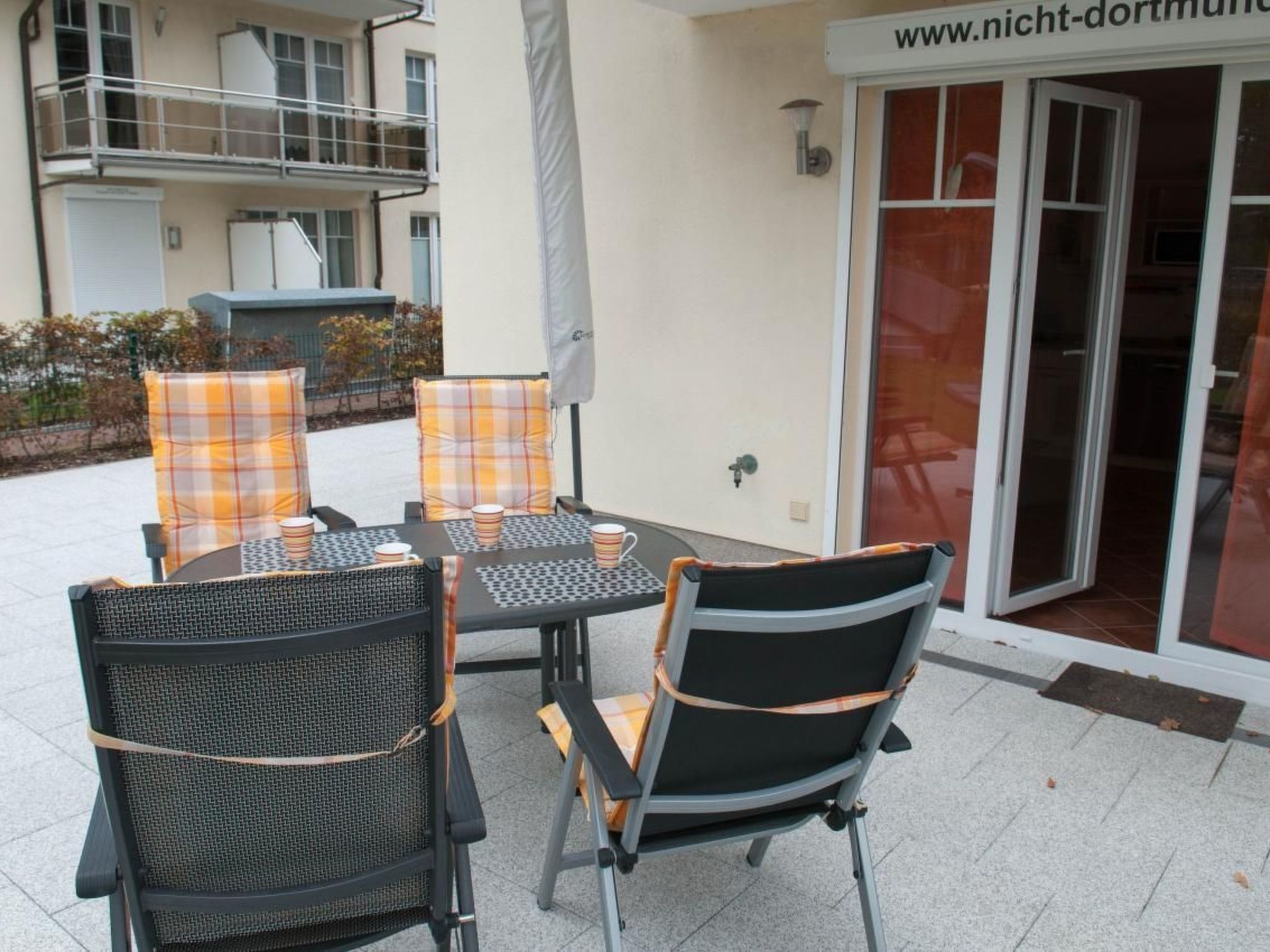 Appartement in Strandnähe-Dehors