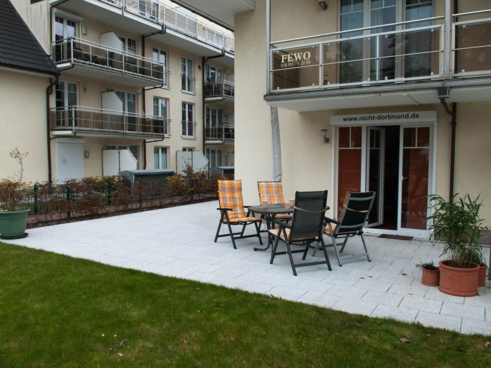 Appartement in Strandnähe-Dehors