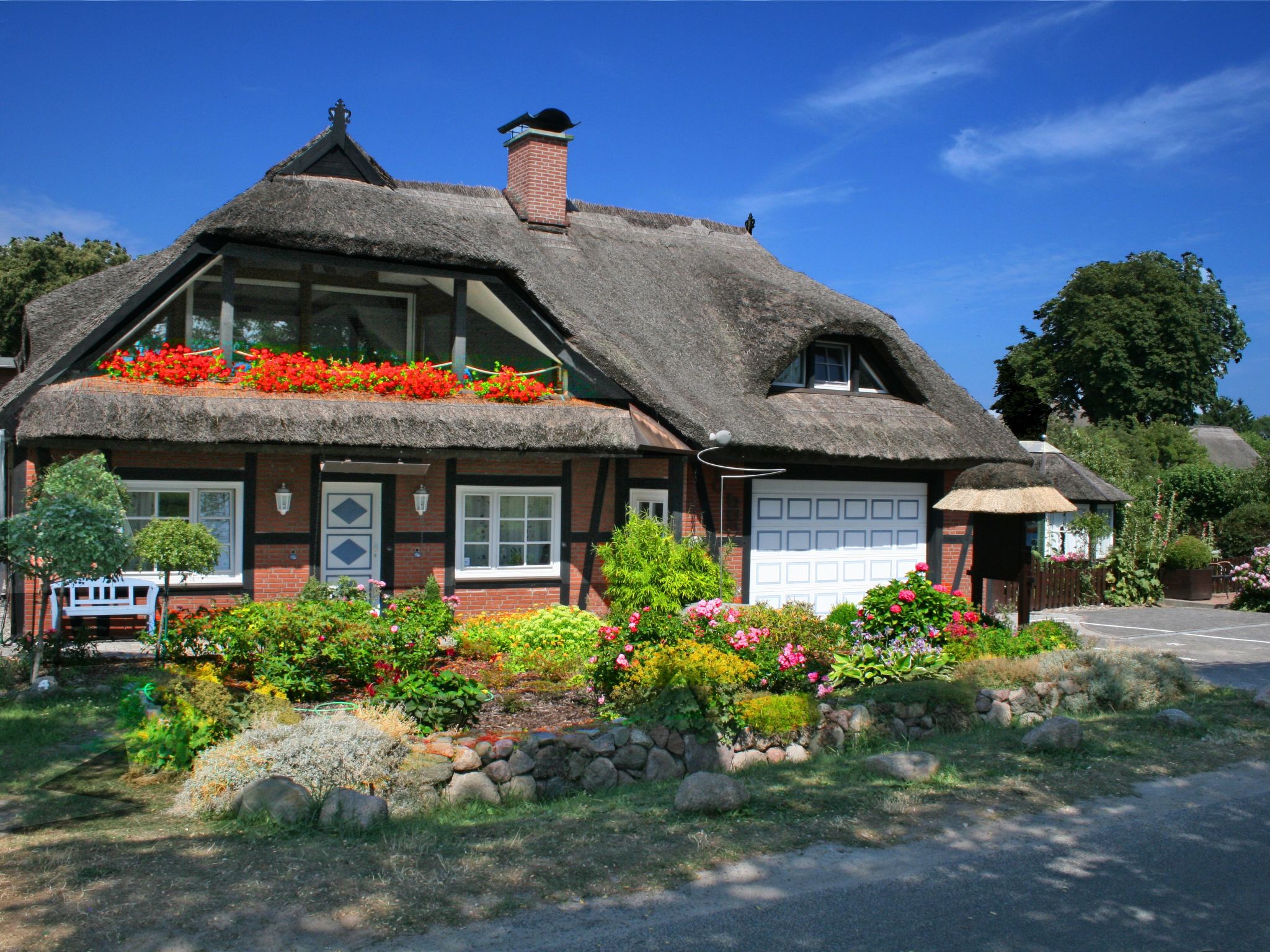 Landhaus "To Hus" - Fewo Maraike mit Garten