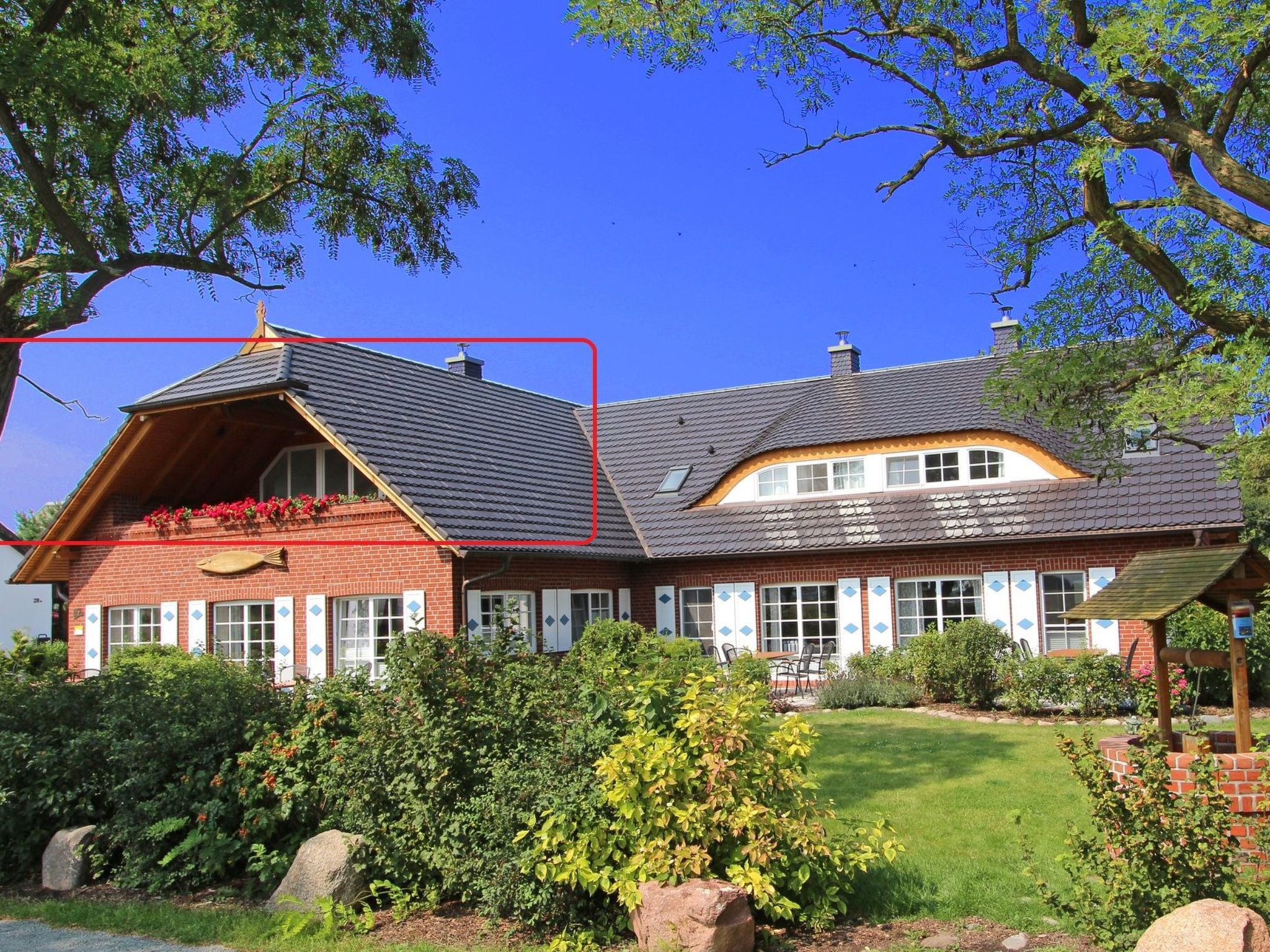 Landhaus "To Hus" - Fewo Störtebeker mit Kamin