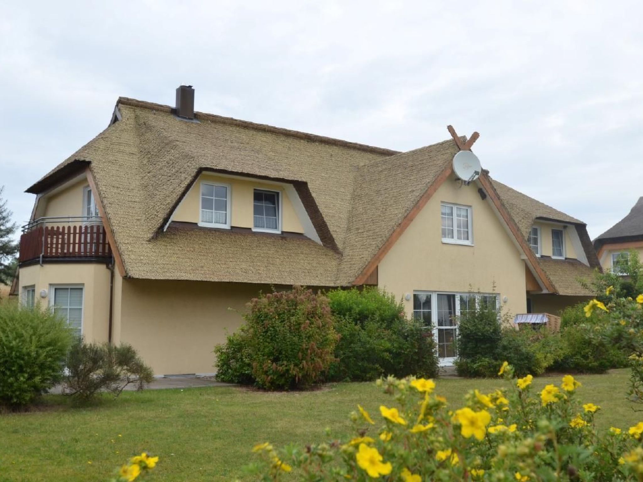 Appartement in Middelhagen mit Terrasse und Garten