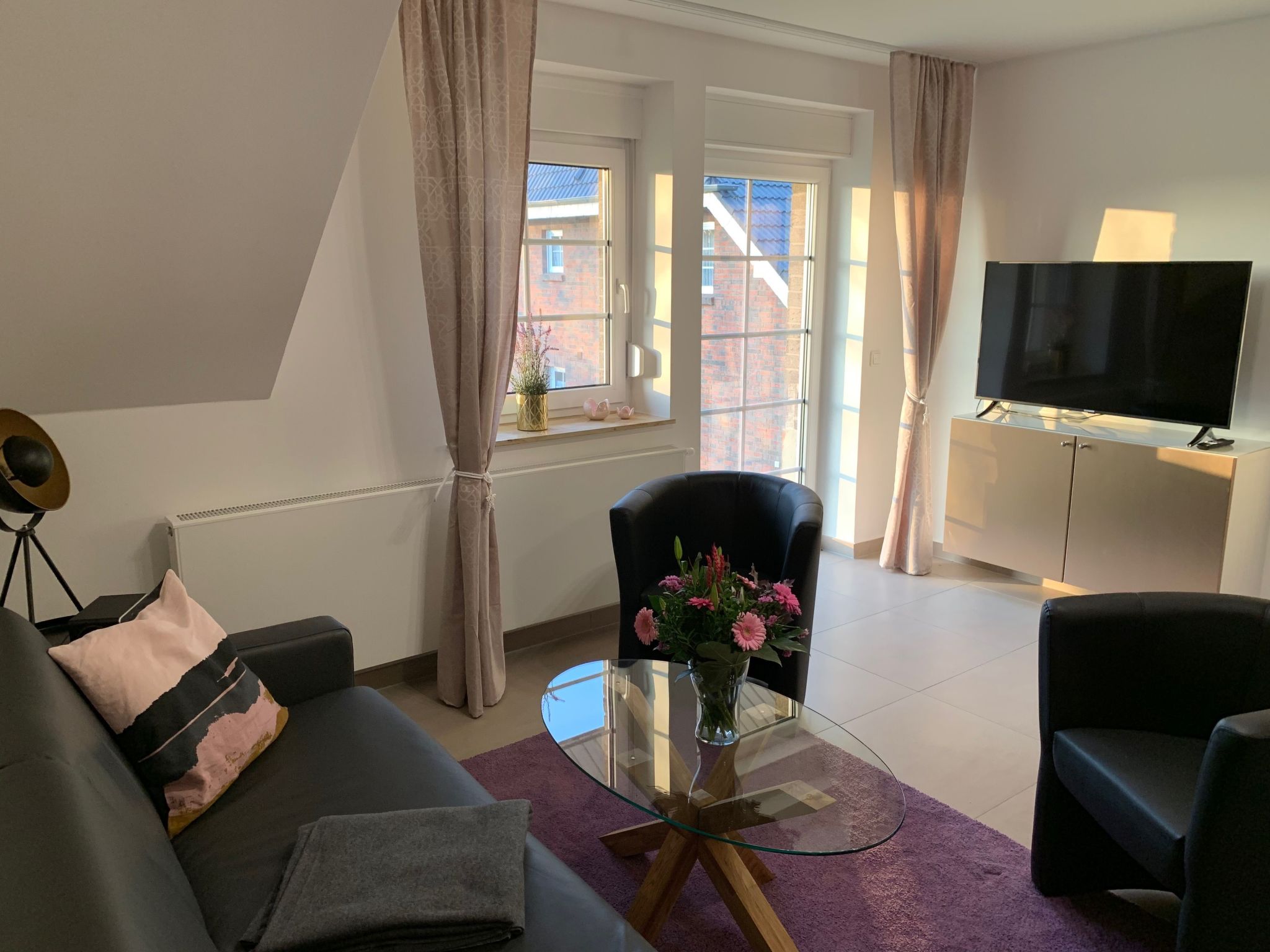 Appartement mit Balkon