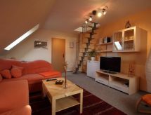Appartement mit Garten, Grill und Terrasse