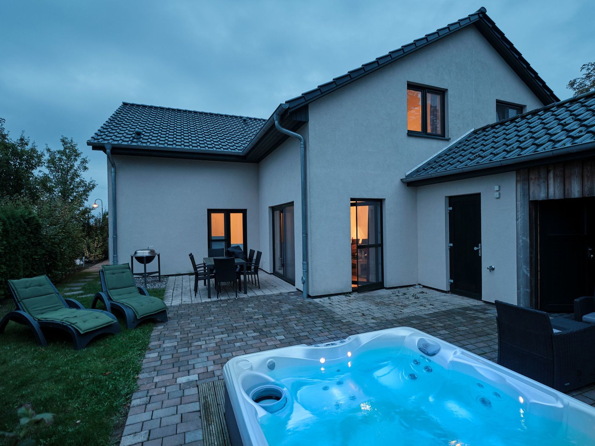 Fleesentraum Villa Silbermöwe-KaminWhirlpoolSauna