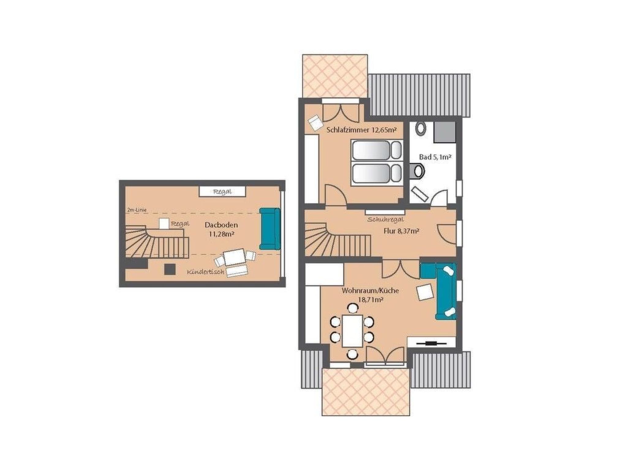 Moderne Maisonettewohnung in Meernähe-Image-tags.info
