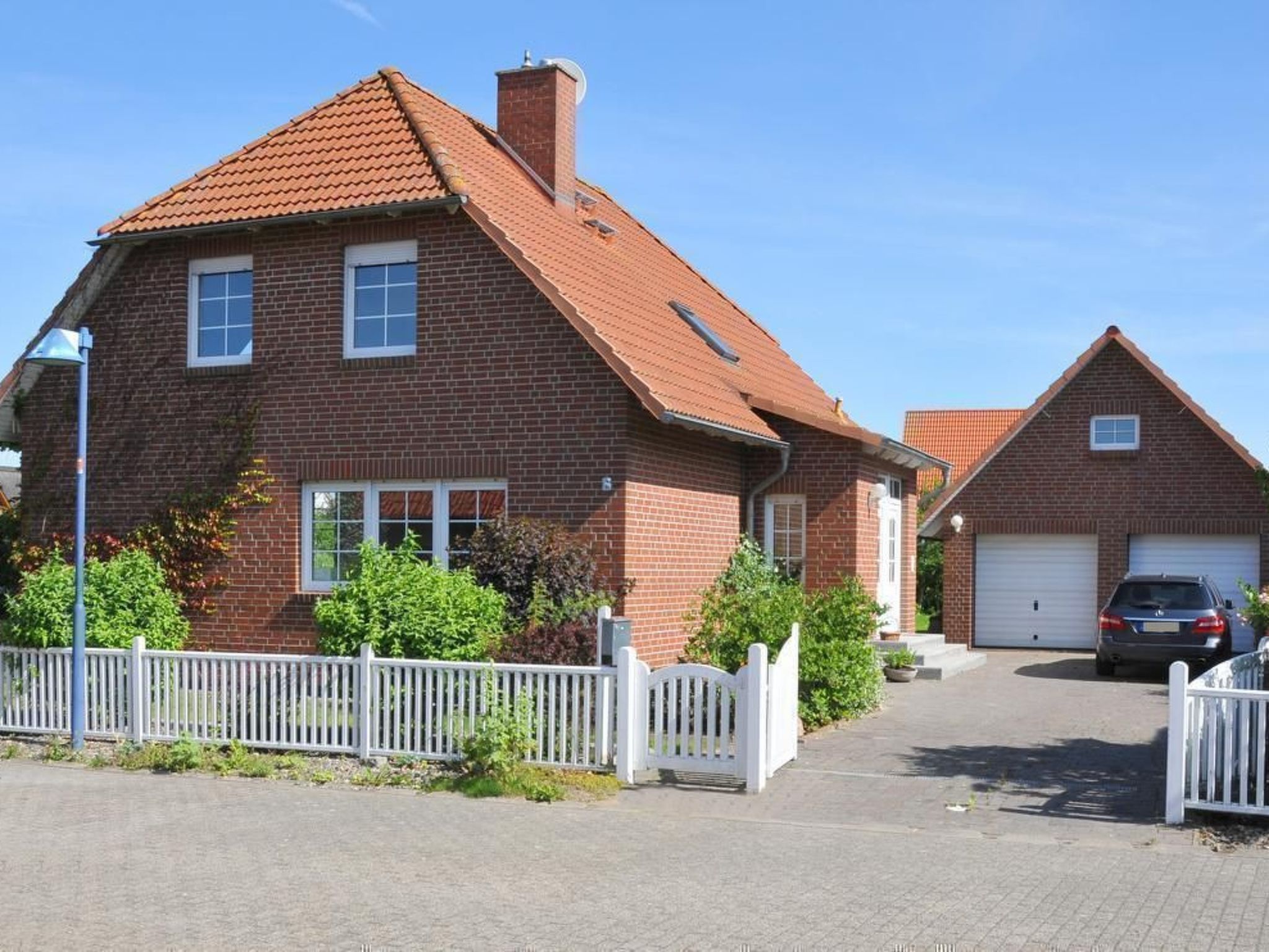 Im Gartengeschoss für vier Personen