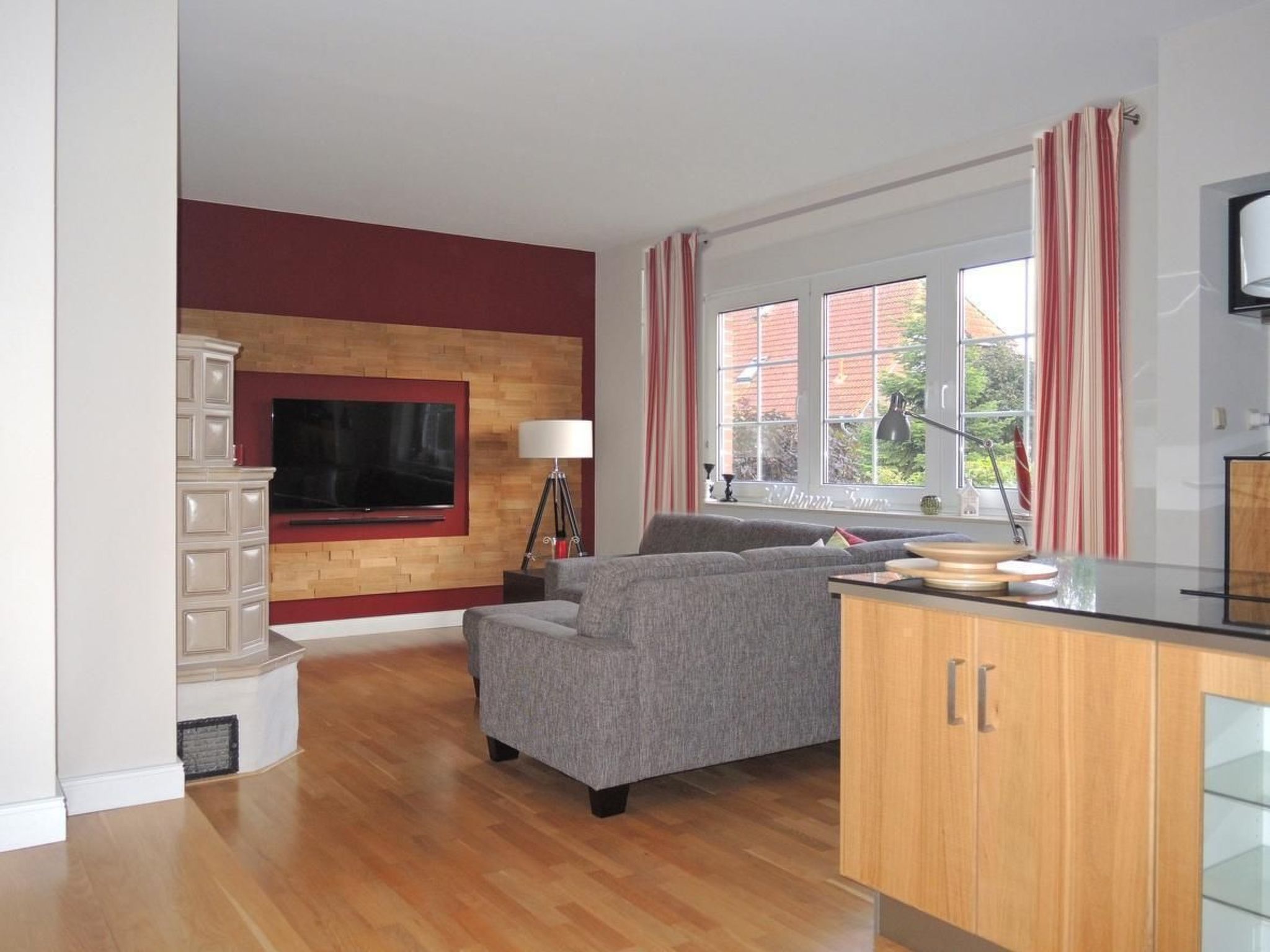 Im Gartengeschoss für vier Personen