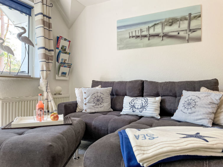 Op 1 km van het centrum: Appartement Blaumuschel in Lubmin in Ostseebad Lubmin