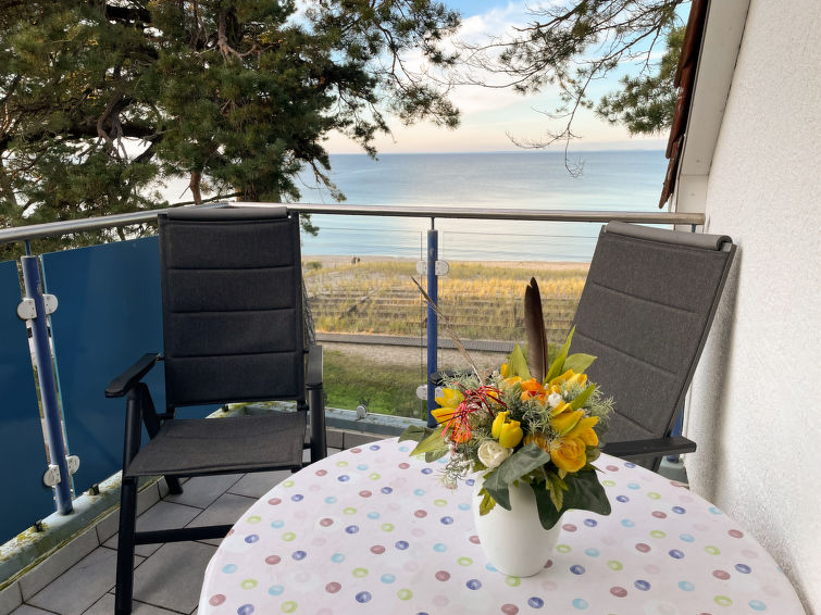 Appartement met zeezicht direct aan het strand in Ostseebad Lubmin in Ostseebad Lubmin