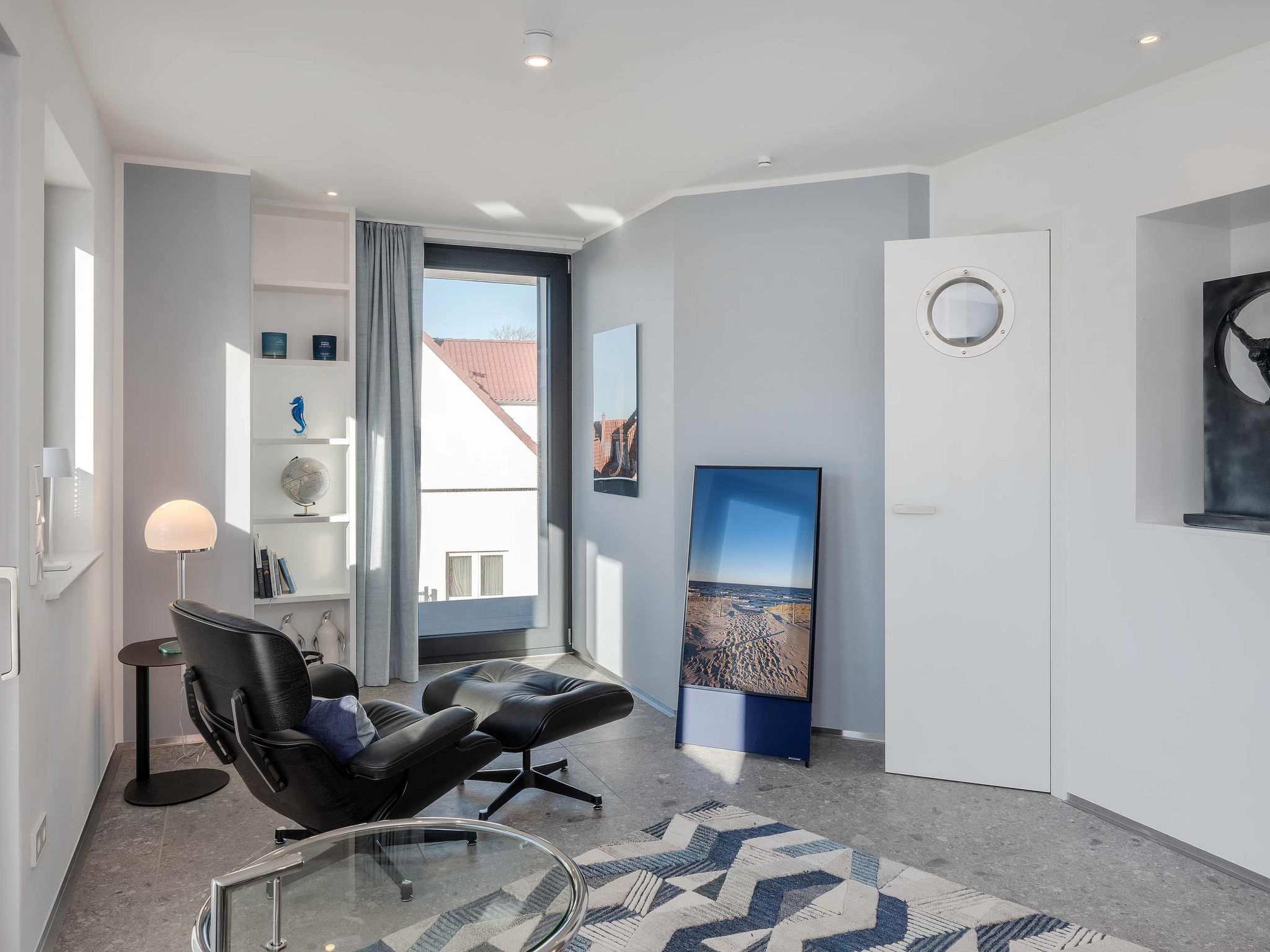 Stormy im Nauticum-Binnen