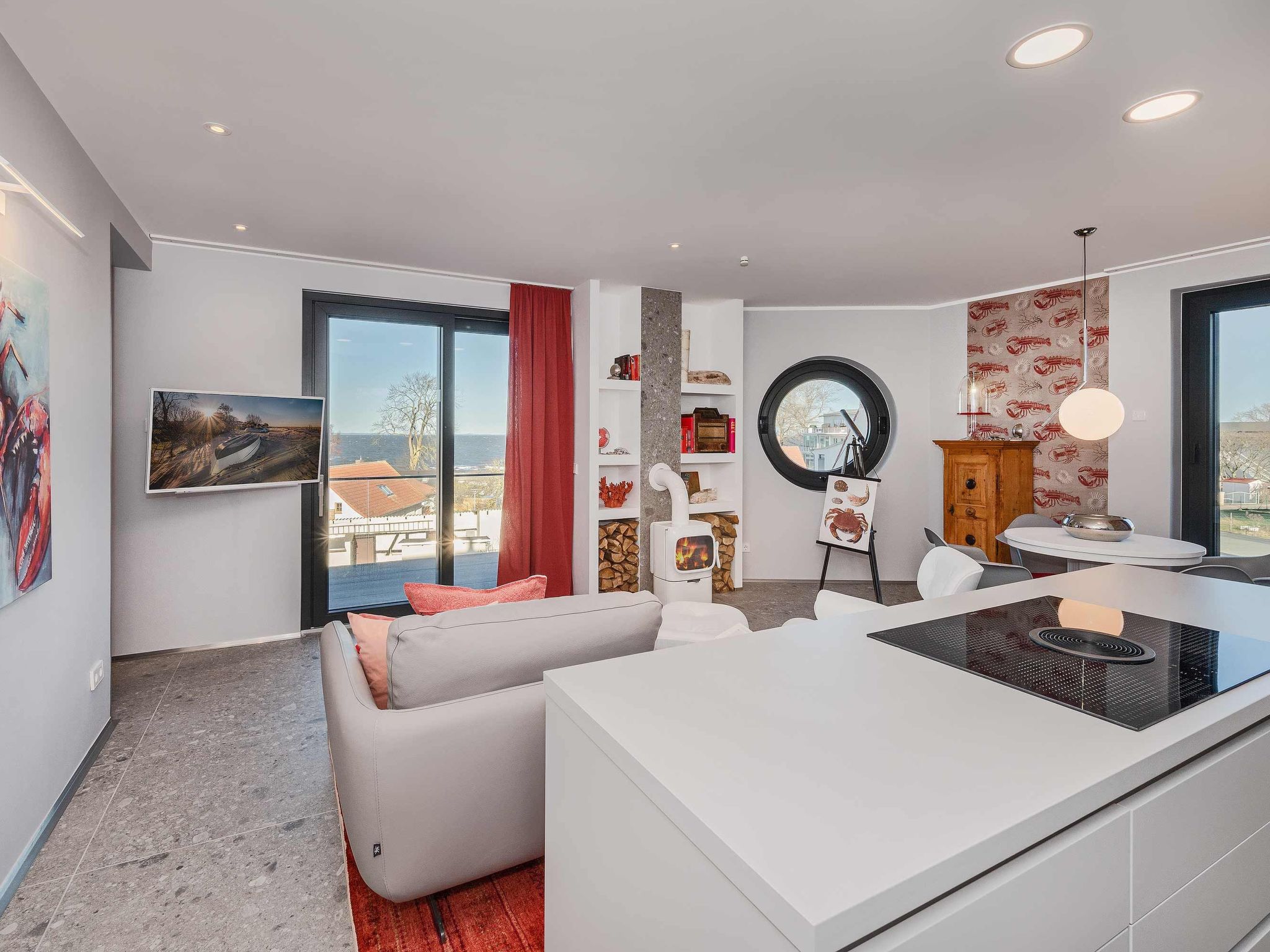 Lobster im Nauticum-Inside