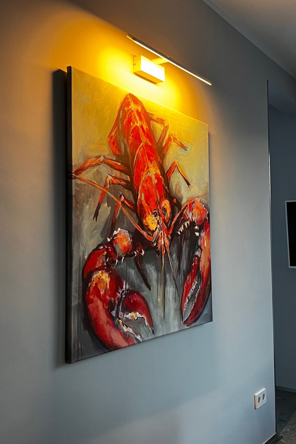 Lobster im Nauticum-Inside