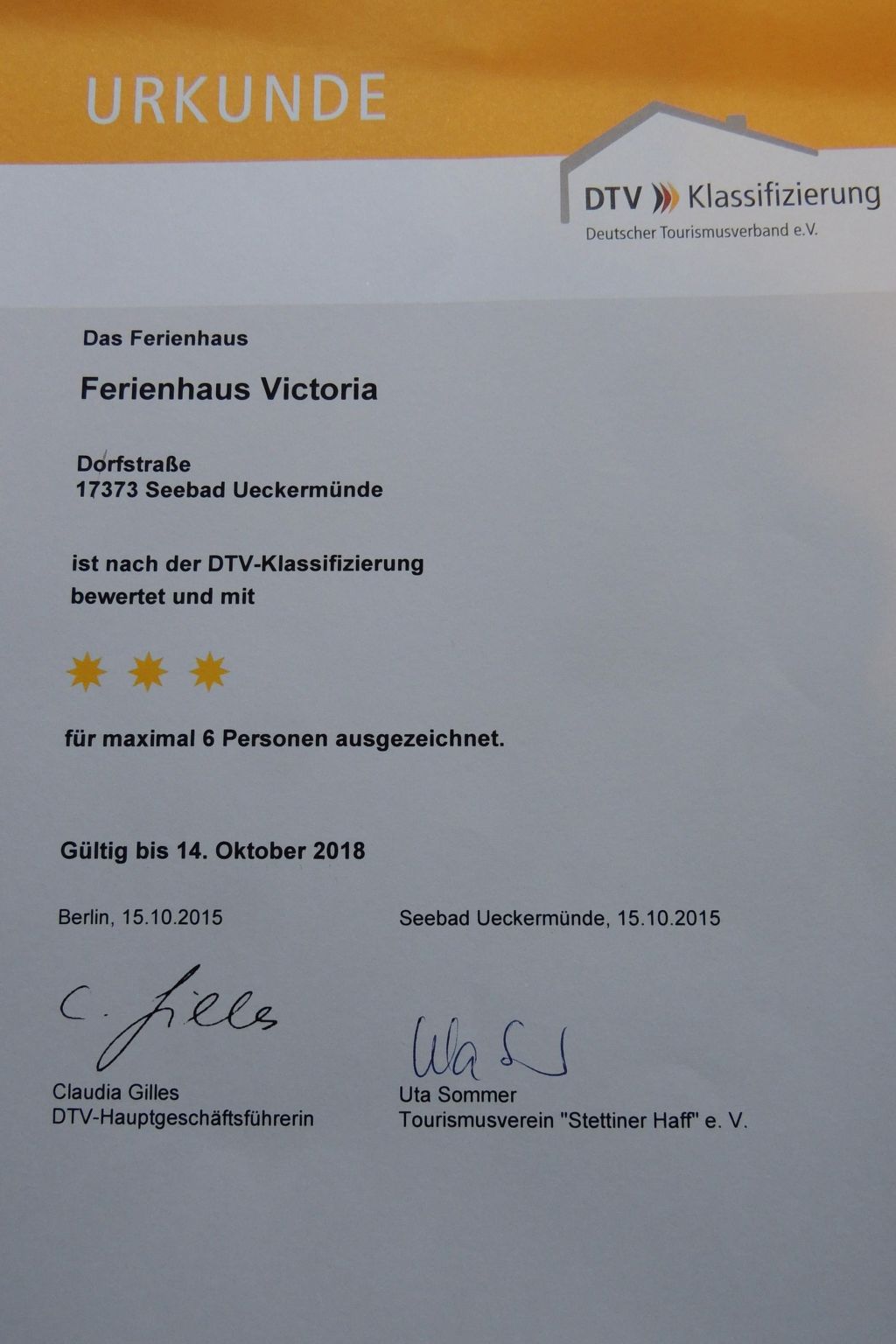 In Ueckermünde mit Garten-Binnen