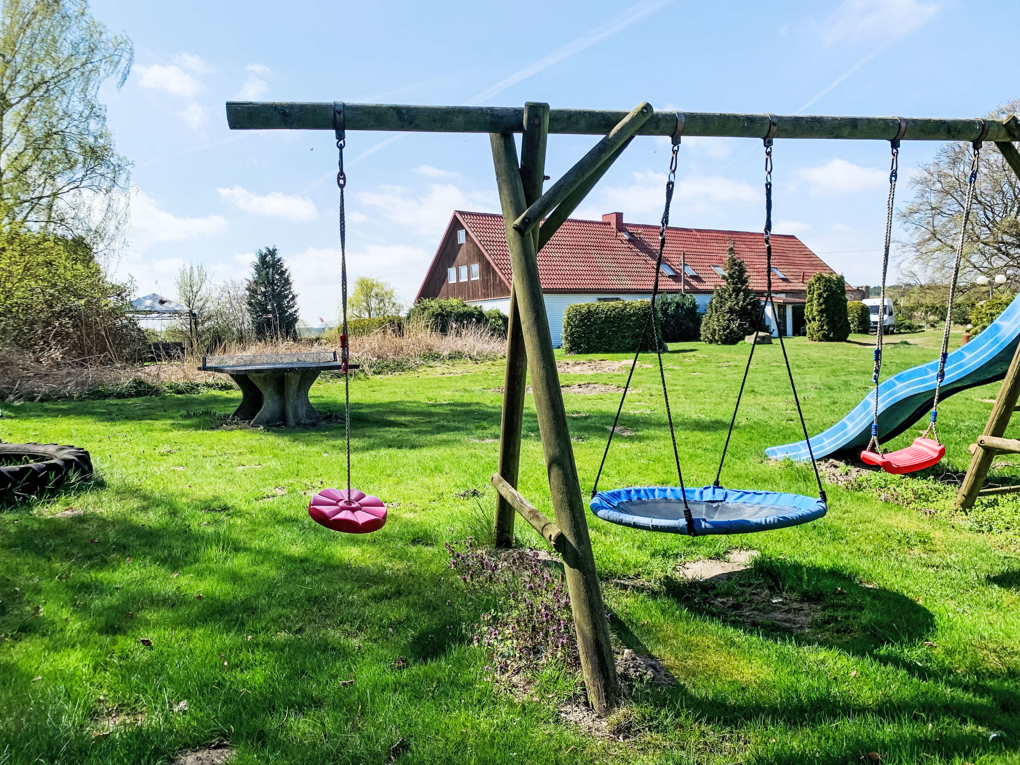 Große Ferienwohnung in Dargen mit Grill