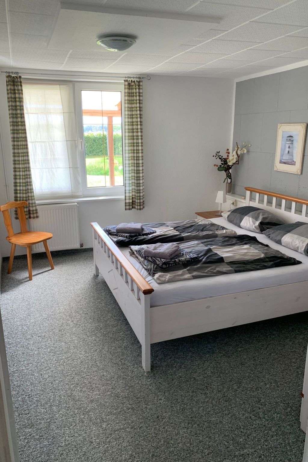 Große Ferienwohnung in Dargen mit Grill-Inside