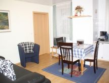 in ruhigem Ferienhaus in Ahlbeck