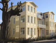 Appartemen in trestaurierte Bädervilla Quisisana