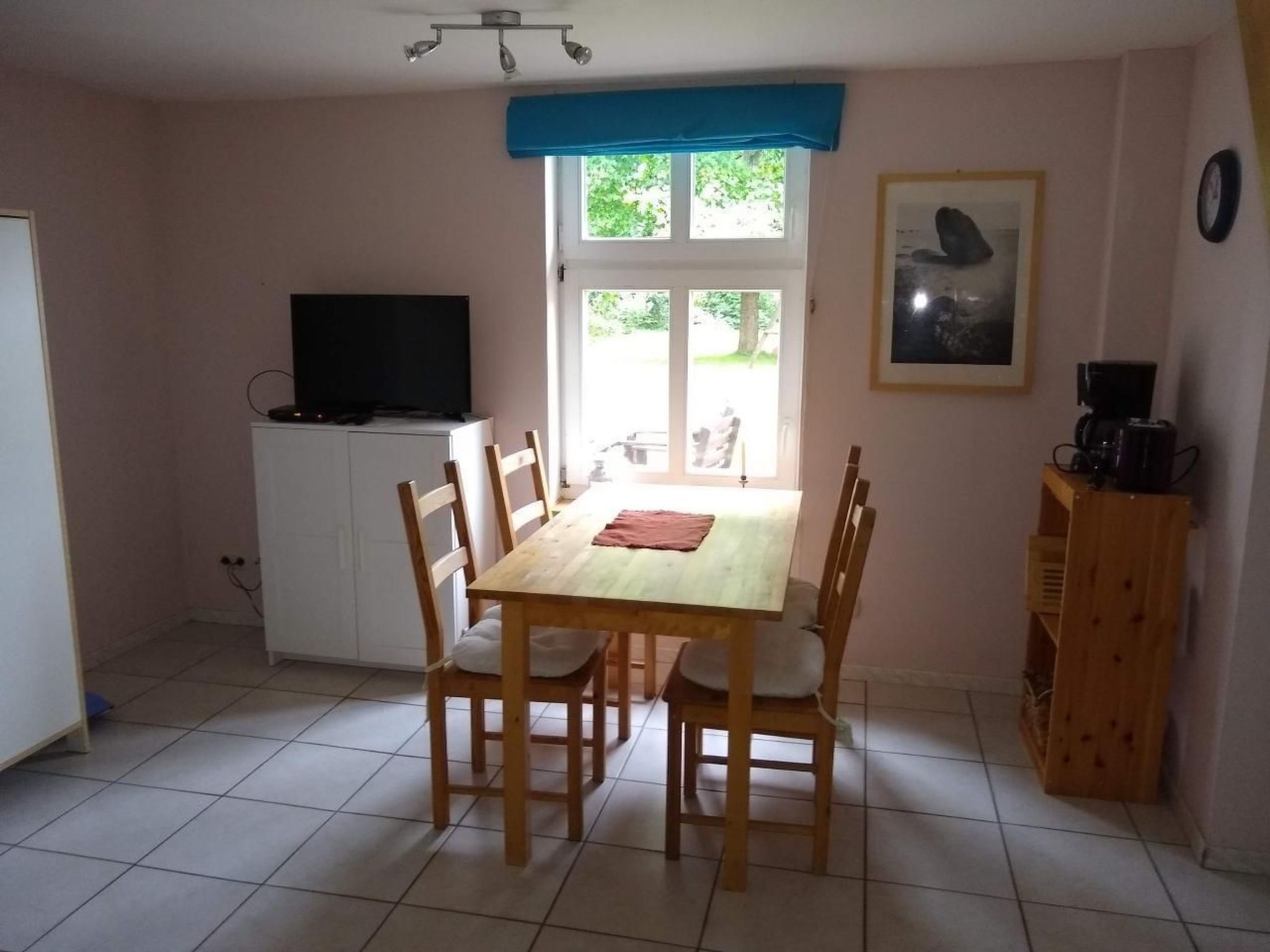 Kleine Ferienwohnung in Groß Mohrdorf mit Terras - Binnen