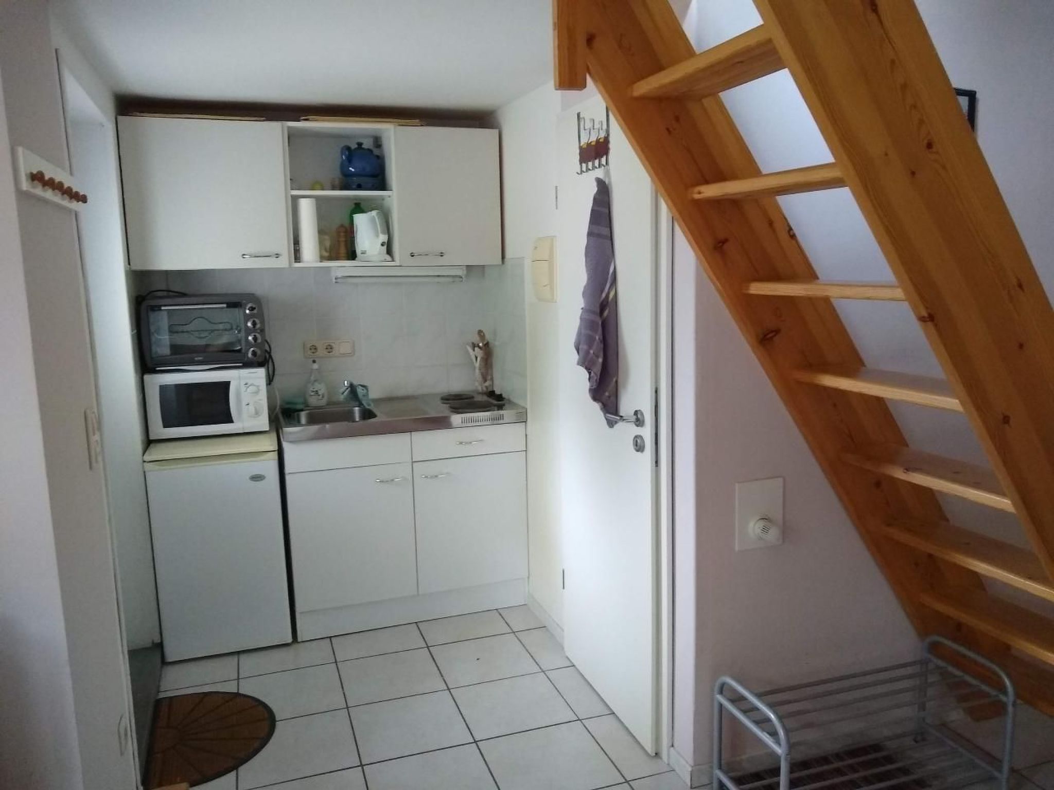 Kleine Ferienwohnung in Groß Mohrdorf mit Terras - Binnen