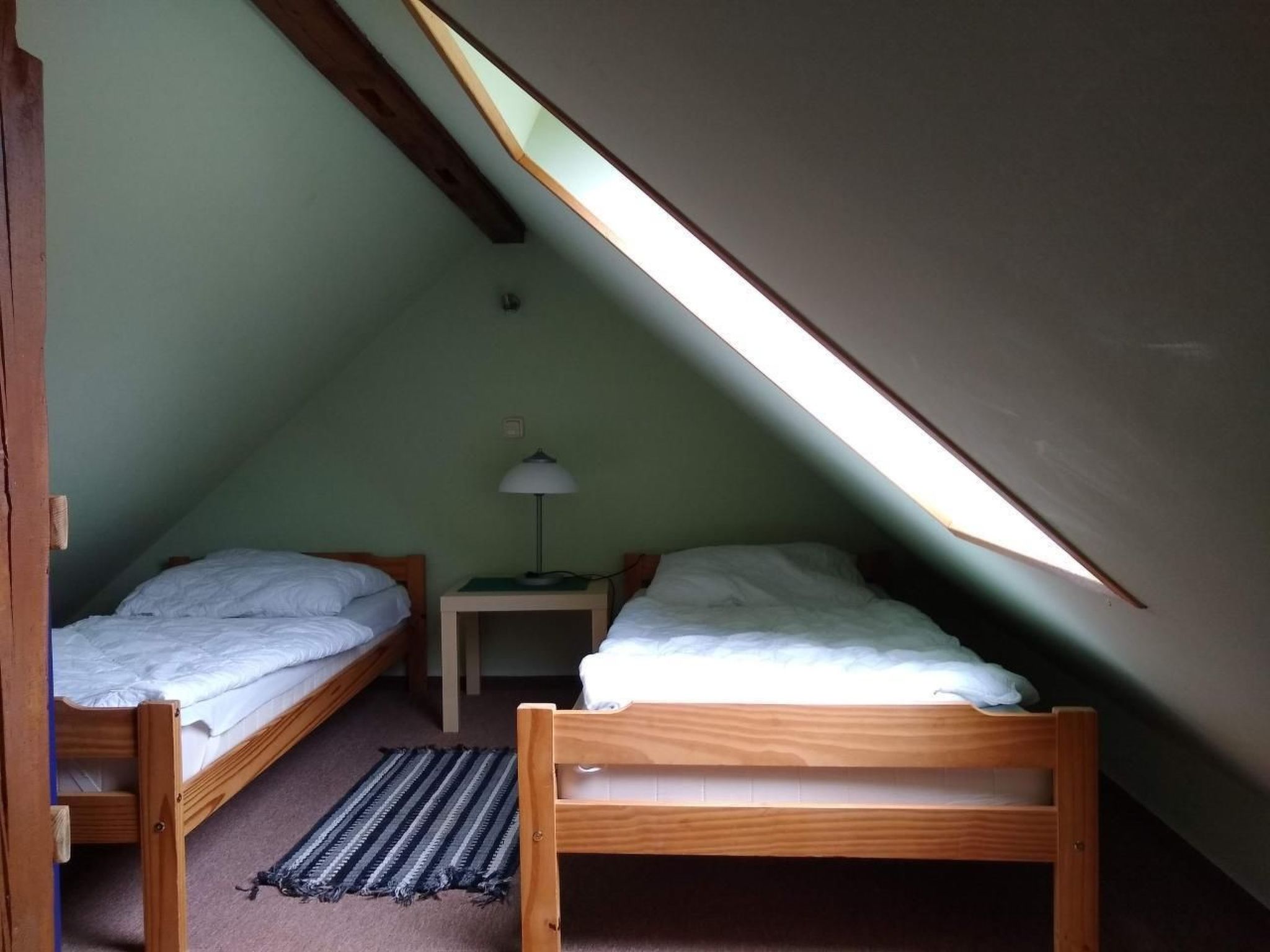 Kleine Ferienwohnung in Groß Mohrdorf mit Terras - Binnen