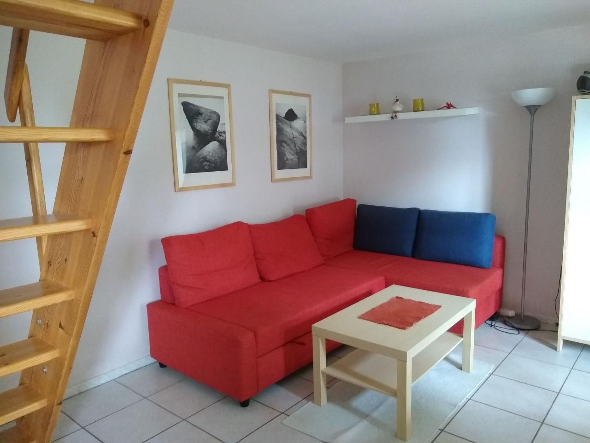 Kleine Ferienwohnung in Groß Mohrdorf mit Terras - Binnen